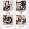 茂森MAOSEN 四輪購物推車 可煞車 可轉向 6吋大輪 輕推省力